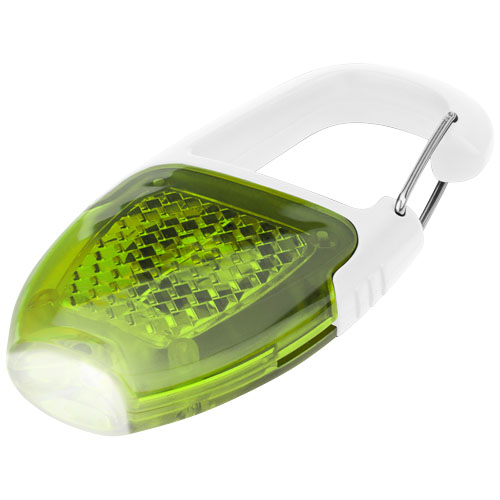 Reflect-Or Led Keychain Light With Carabiner - White, Lime