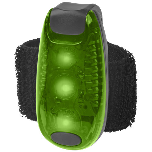 Rideo Red Reflector Light - Green, Black
