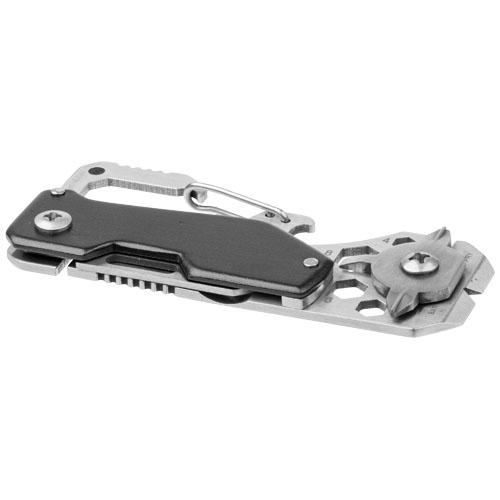 Teron Multi-Function Survival Tool - Black, Silver