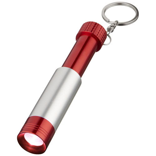 Bezou Light-Up Key Light - Red, Silver