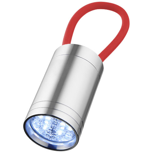 Vela 6-Led Torch With Glow Strap - Red