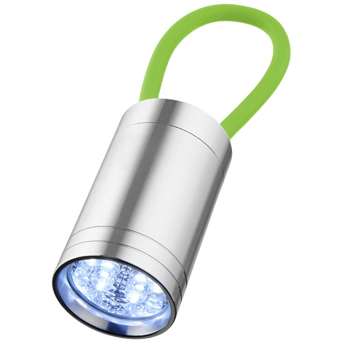 Vela 6-Led Torch With Glow Strap - Lime Green