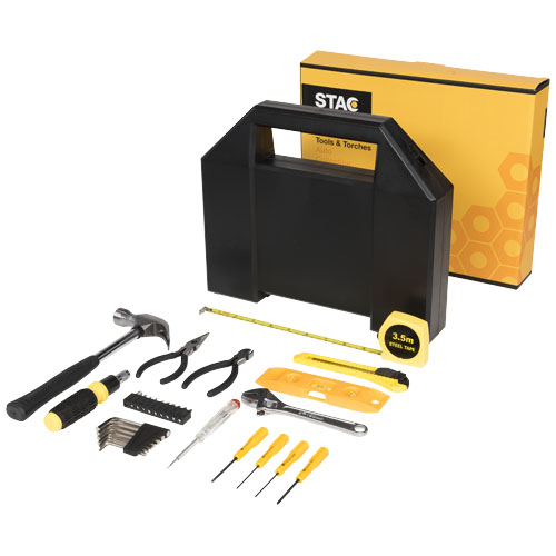 Stac Poseidon 31-Piece Tool Box - Black