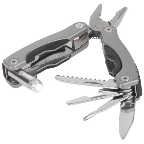 Casper 8-Function Multi-Tool With Led Flashlight - Silver