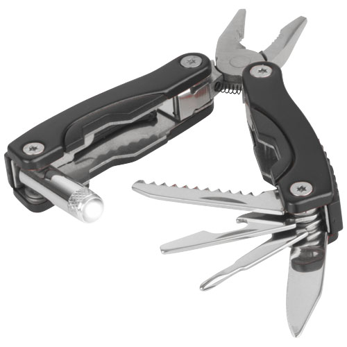 Casper 8-Function Multi-Tool With Led Flashlight - Black