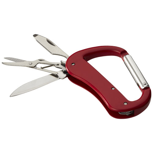 Canyon 5-Function Carabiner Knife - Red