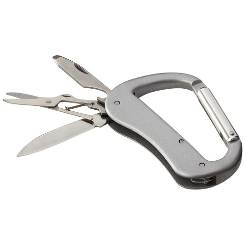 Canyon 5-Function Carabiner Knife - Silver