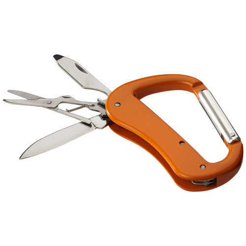 Canyon 5-Function Carabiner Knife - Orange