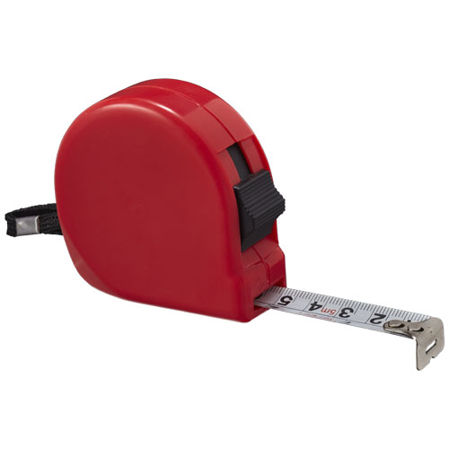 Liam 5 Metre Measuring Tape - Red