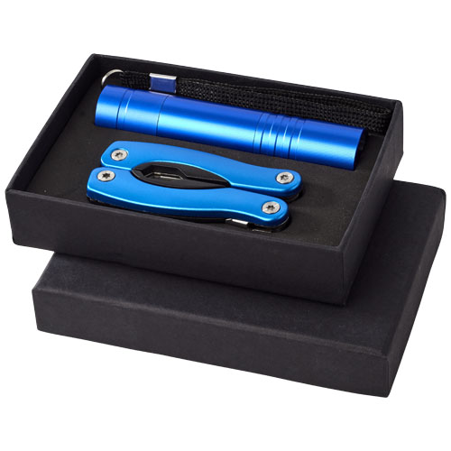Scout Multi-Function Knife And Led Flashlight Set - Blue