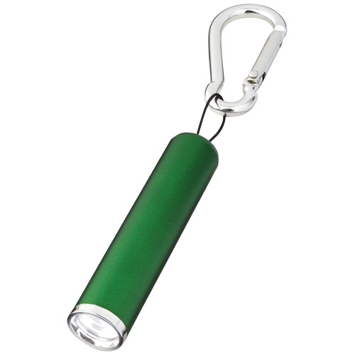 Ostra Led Keychain Light With Carabiner - Green