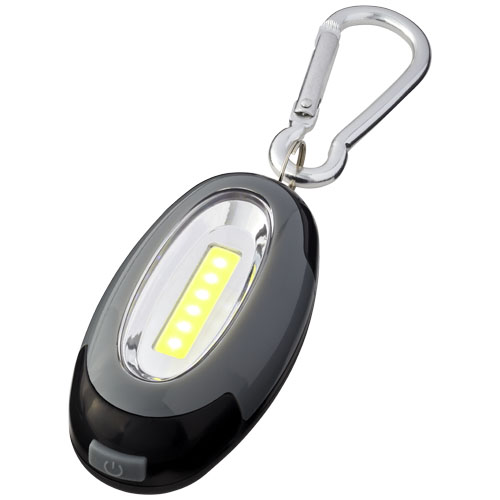 Atria Cob Light With Carabiner - Grey, Black