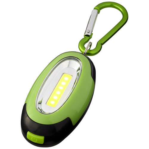 Atria Cob Light With Carabiner - Lime, Black