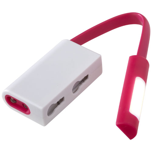 Libra Dual Cob And Led Light - Magenta, White