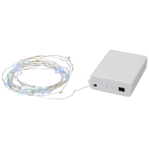 Pulse 50-Led Sound Activated String Lights - White