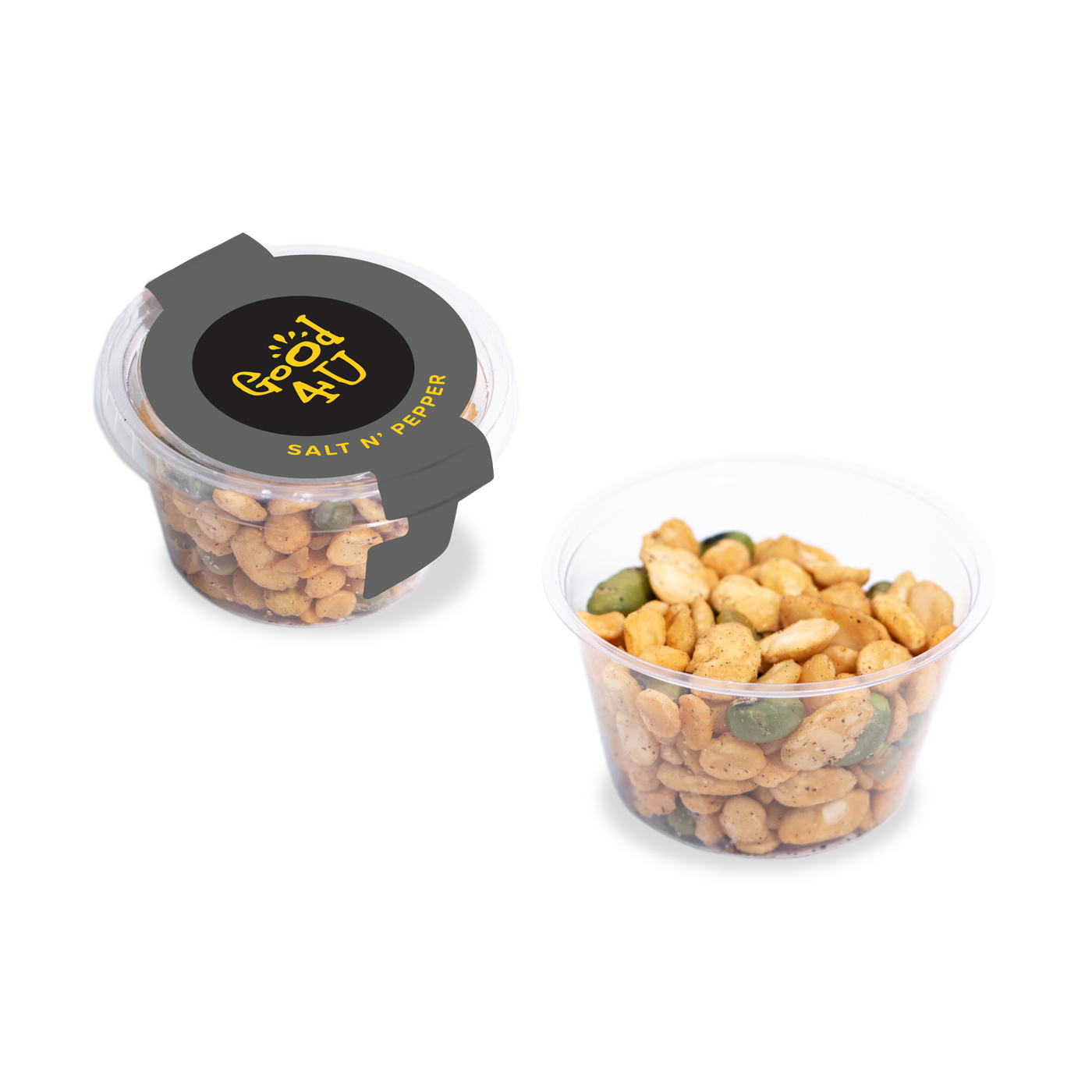 Eco Range – Eco Maxi Pot - Salt & Pepper - Veggie Protein Snacks