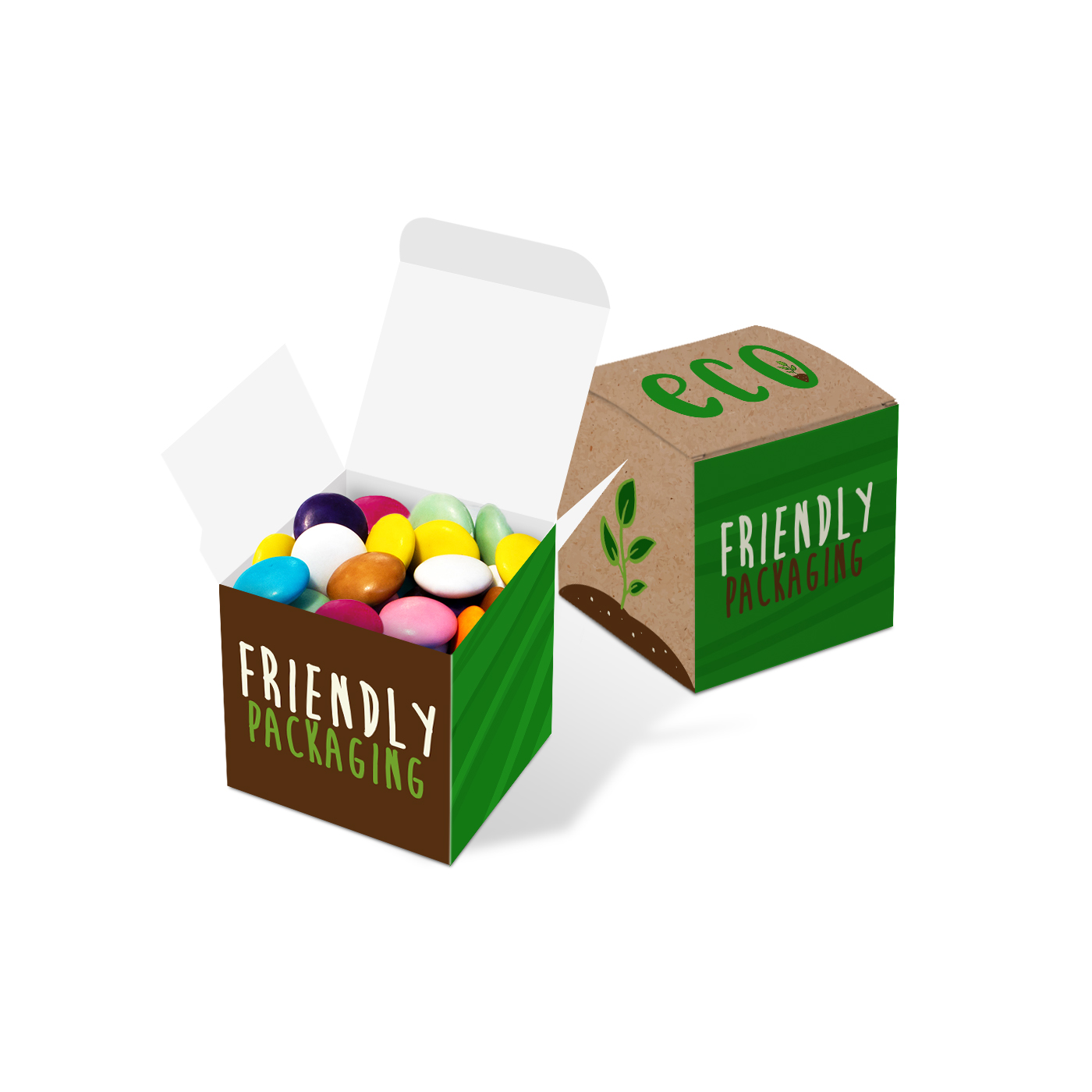 Eco Range – Eco Cube Box - Beanies