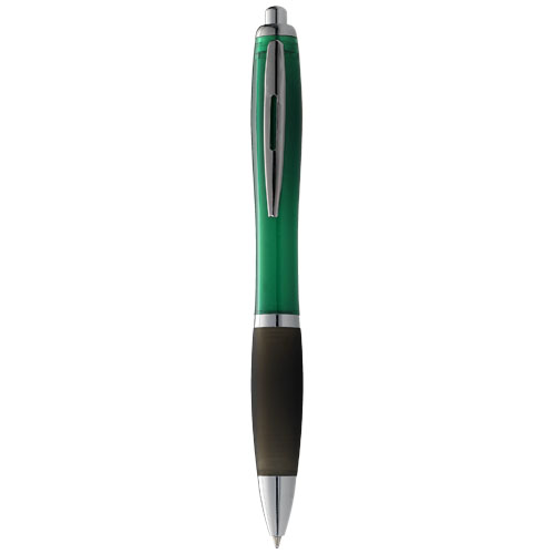 Nash Ballpoint Pen Coloured Barrel And Black Grip - Green, Black