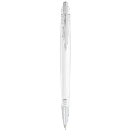 Albany Ballpoint Pen - Transparent White