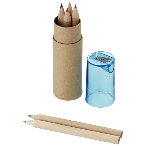 Kram 7-Piece Coloured Pencil Set - Blue