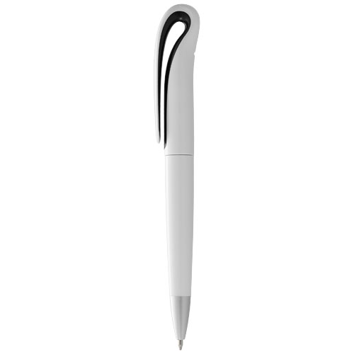 Swansea Ballpoint Pen - White, Black