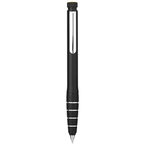 Jura Dual Aluminium Ballpoint Pen And Highlighter - Matt Black