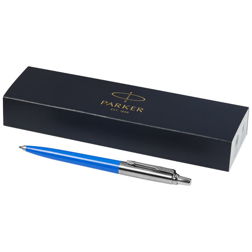 Parker Jotter Ballpoint Pen - Process Blue, Silver