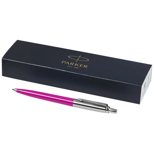 Parker Jotter Ballpoint Pen - Magenta, Silver