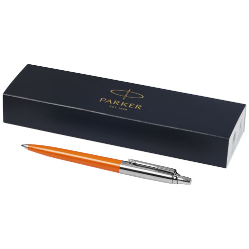 Parker Jotter Ballpoint Pen - Orange, Silver