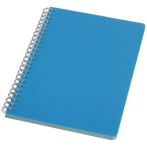 Happy-Colours Large Spiral Notebook - Light Blue
