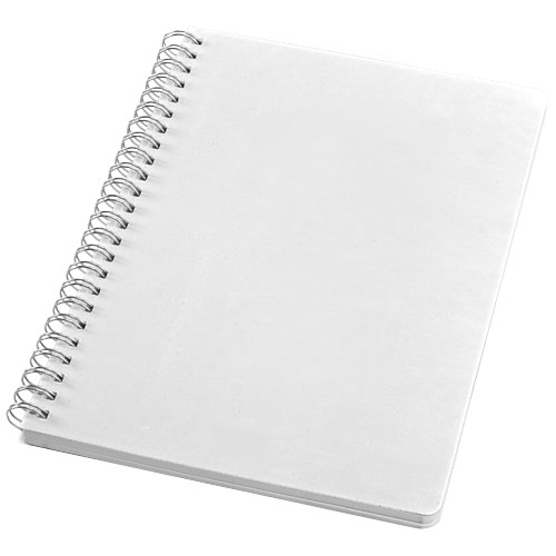 Happy-Colours Large Spiral Notebook - White