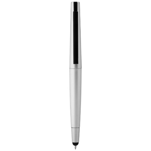 Naju Stylus Ballpoint Pen With 4Gb Flash Drive - Silver