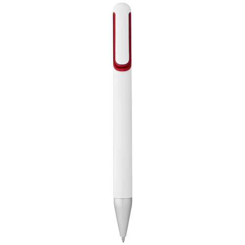 Nassau Ballpoint Pen - White, Red