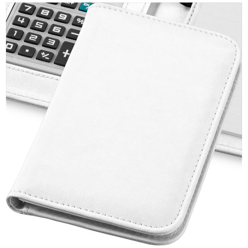 Smarti A6 Notebook With Calculator - White