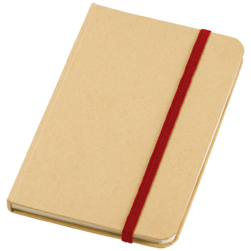 Dictum Notebook - Natural, Red