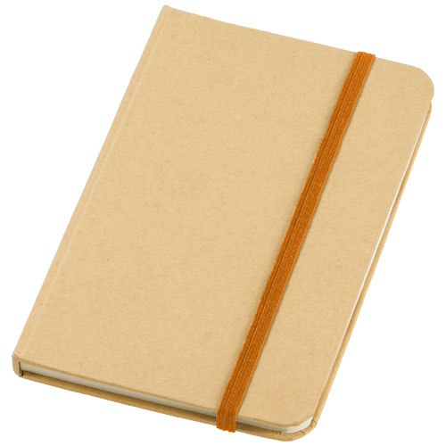 Dictum Notebook - Natural, Orange