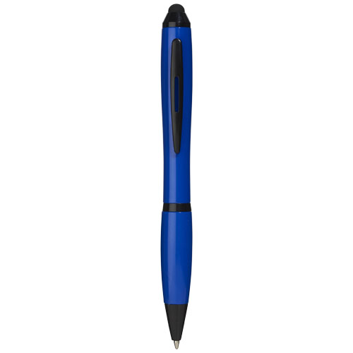 Nash Stylus Ballpoint Pen With Coloured Grip - Royal Blue