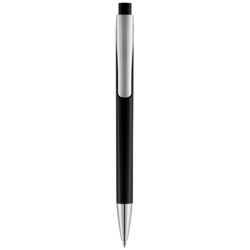 Pavo Ballpoint Pen With Squared Barrel - Black