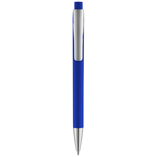 Pavo Ballpoint Pen With Squared Barrel - Royal Blue