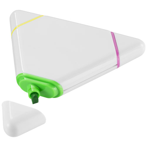 Bermudian Triangle-Shaped Highlighter - White