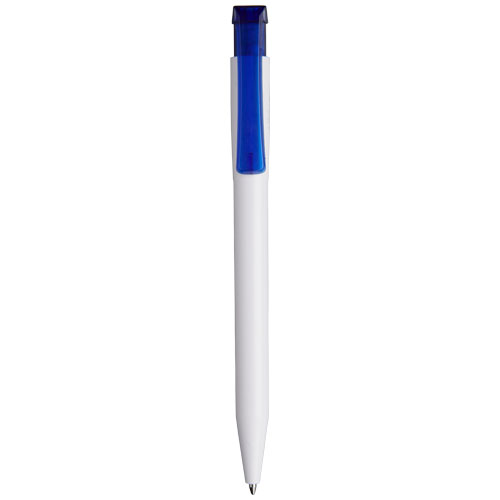 York Ballpoint Pen - White, Blue