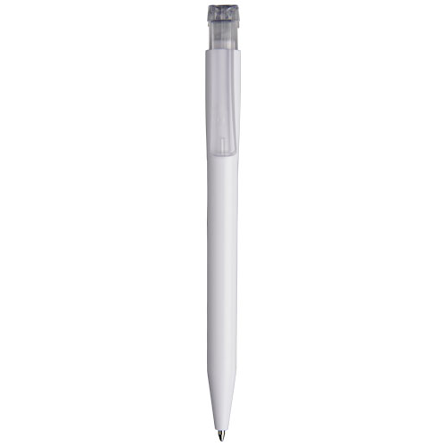 York Ballpoint Pen - White, Transparent Clear