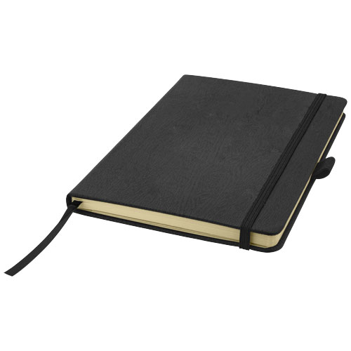 Wood-Look A5 Hard Cover Notebook - Black