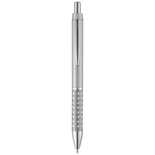 Bling Ballpoint Pen With Aluminium Grip - Silver
