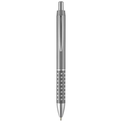 Bling Ballpoint Pen With Aluminium Grip - Gun Metal