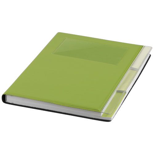 Tasker A5 Hard Cover Notebook - Lime Green