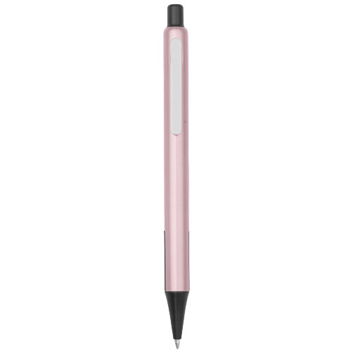 Milas Ballpoint Pen With Rubber Grips - Magenta