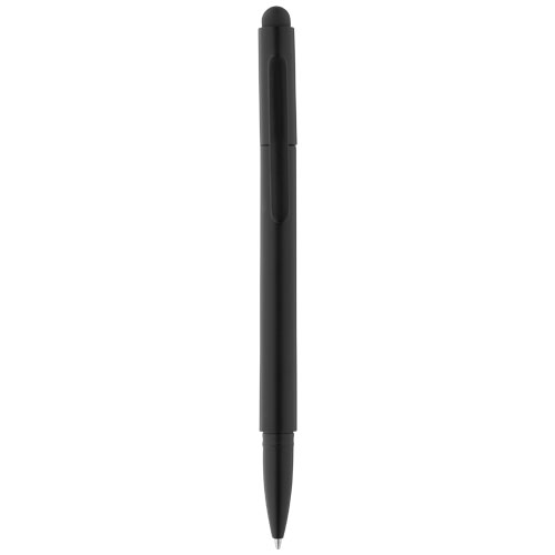 Gorey Stylus Ballpoint Pen With Device Stand - Shiny Black, Black