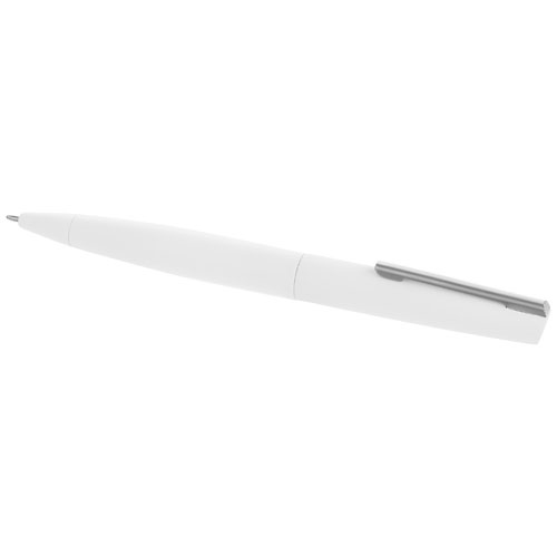 Milos Soft-Touch Ballpoint Pen - White
