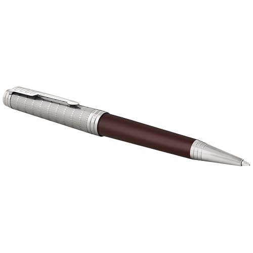 Parker Premier Ballpoint Pen - Red, Silver